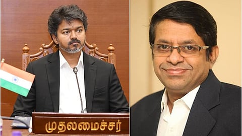 இடது: முதல்வர் விஜய்| வலது:&nbsp;ரிக்கி ராதன் பண்டிட்