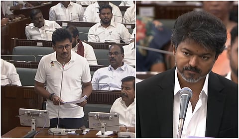 “இன்ஸ்டா ரீல்ஸ் ஆட்சியாக இல்லாமல் ரியல் ஆட்சியாக நடத்துங்கள்” - பேரவையில் விஜய்க்கு உதயநிதி அறிவுரை
