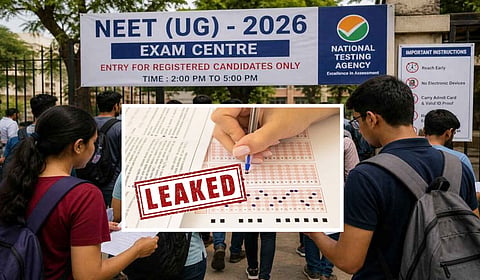 நீட் வினாத்தாள் கசிந்தது எப்படி?