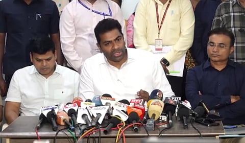 களத்தில் தவெக அரசின் முதற்கட்ட நடவடிக்கைகள் என்னென்ன? - அமைச்சர் ஆதவ் அர்ஜுனா விவரிப்பு
