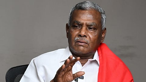 “விஜய்யின் ஆட்சியை பொறுத்தே மார்க்சிஸ்ட் ஆதரவு நிலைப்பாடு...” - பெ.சண்முகம் விளக்கம்