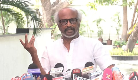 திமுக தலைவர் ஸ்டாலினை சந்தித்தது ஏன்? - நடிகர் ரஜினிகாந்த் விவரிப்பு