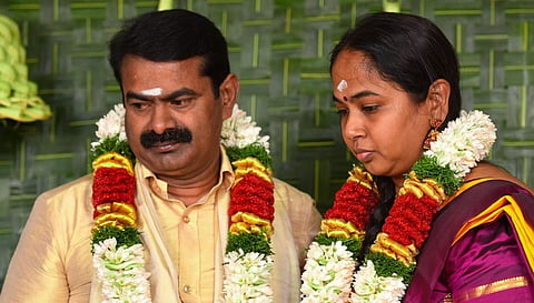 சீமான் - கயல்விழி தம்பதிக்கு பெண் குழந்தை