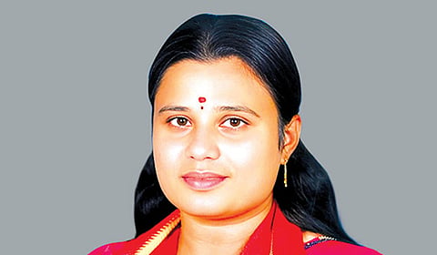 சமூக நலத்துறை அமைச்சர் ஜெகதீஸ்வரி