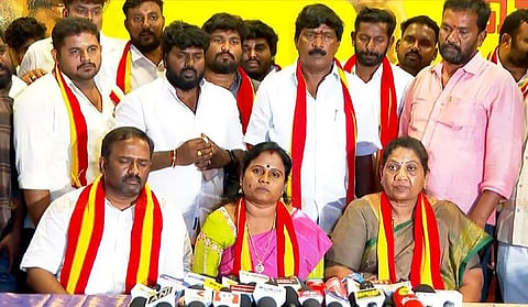 எம்எல்ஏ பதவியை ராஜினாமா செய்தது ஏன்? - மரகதம் குமரவேல் விளக்கம்