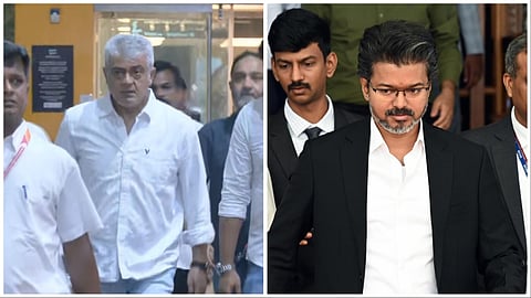 அஜித் தாயார் மறைவு: முதல்வர் விஜய் நேரில் அஞ்சலி