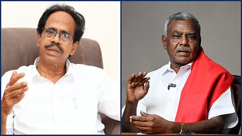 சமூக நீதி முற்போக்கு கூட்டணியில் நாங்கள் இடம்பெறவில்லை: கம்யூனிஸ்ட் கட்சிகள் விளக்கம்