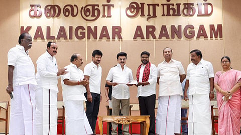 “மறந்து விடாதீர்கள்... தவெக ஆட்சி நடப்பதே நமது தயவில் தான்!” - மு.க.ஸ்டாலின் பேச்சு