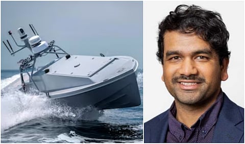 ஹார்முஸ் ஜலசந்தியில் அப்பாச்சி ரக ஹெலிகாப்டர் பைலட்டுகளை மீட்ட ட்ரோன் படகை உருவாக்கிய இந்தியர் வைபவ்