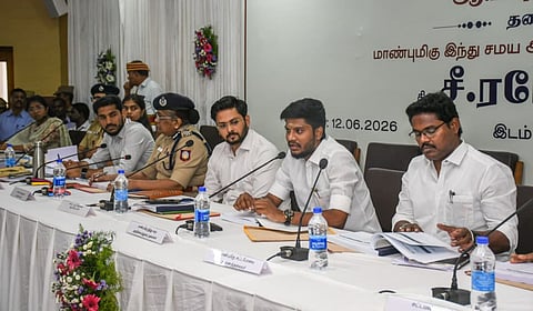 “5 ஆண்டுகளுக்குள் மிகச் சிறந்த மாவட்டமாக திருச்சி...” - அமைச்சர் ரமேஷ் உறுதி
