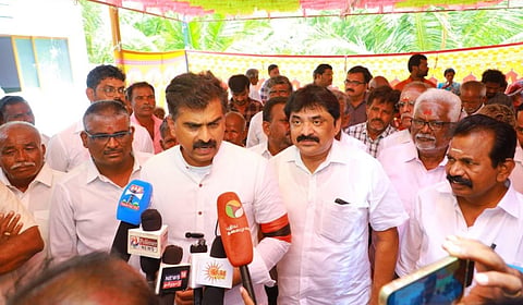 “தவெக அளித்த வாக்குறுதிகளை நிறைவேற்ற  முடியாத சூழல்...” - துரை வைகோ 
