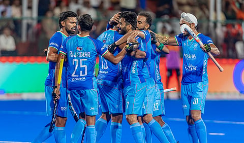 ஹாக்கியில் ஜெர்மனியை வீழ்த்தியது இந்தியா