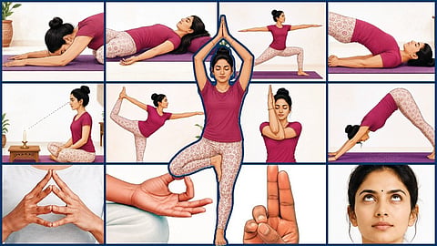 மாணவர்களின் கவனத்திறனை வளர்க்கும் யோகா!