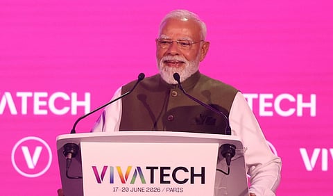 உலகளாவிய முன்னேற்றத்துக்கு இந்தியா - பிரான்ஸ் கூட்டாண்மை முக்கியமானது: பாரிஸ் நகரில் பிரதமர் மோடி கருத்து 