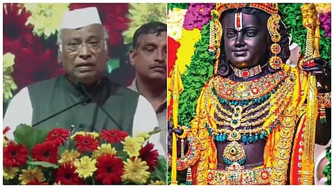 “அயோத்தி ராமர் கோயில் காணிக்கையில் ரூ.5,000 கோடி கொள்ளை!” - அர்ச்சகர் மீது கார்கே குற்றச்சாட்டு