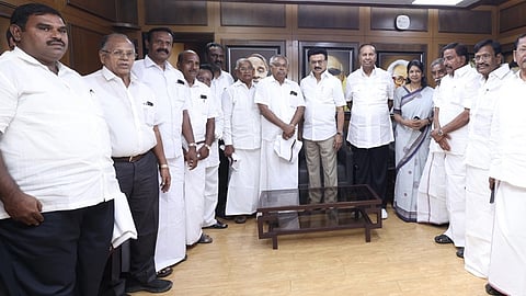 மதிமுக முன்னாள் மாநில, மாவட்ட நிர்வாகிகள் 150 பேர் திமுகவில் ஐக்கியம்