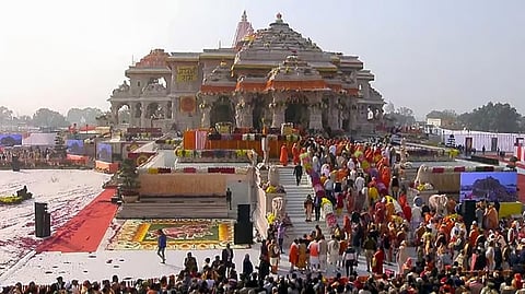 ‘ராமர் கோயில் காணிக்கை திருட்டு விவகாரத்தால் அயோத்திக்கு பக்தர்கள் வருகை, காணிக்கை குறைந்தது’