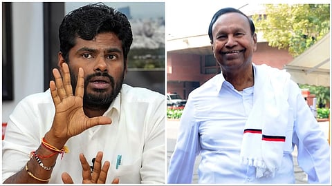 அண்ணாமலை, டிஆர்.பாலு தொடர்ந்த அவதூறு வழக்குகளை பரஸ்பரம் வாபஸ் பெற்றனர்