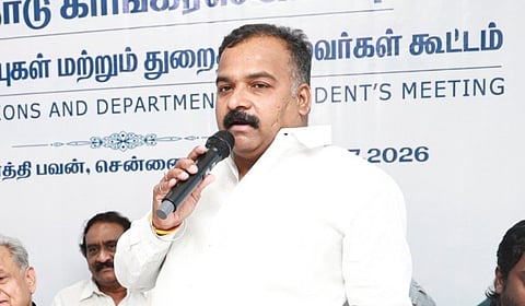 “ராமர் கோயில் காணிக்கை திருட்டு விவகாரத்தில் நாடே சிரிக்கிறது” - மாணிக்கம் தாகூர் 