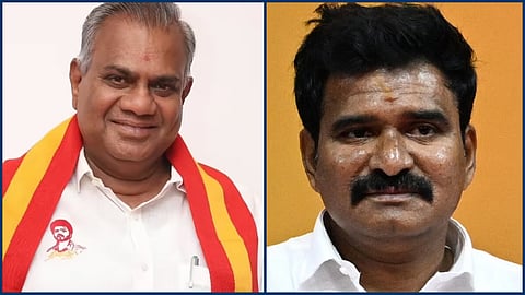 அமைச்சர்கள் ஆனந்த், நிர்மல் குமார் மீது விசாரணை கோரி லஞ்ச ஒழிப்புத் துறையில் திமுக புகார்