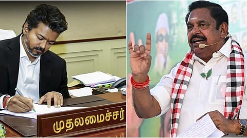 காங். அமைச்சர் விடுவிக்கப்படுவார் என எச்சரிக்க தயாரா? - காவிரி விவகாரத்தில் விஜய்க்கு இபிஎஸ் கேள்வி 
