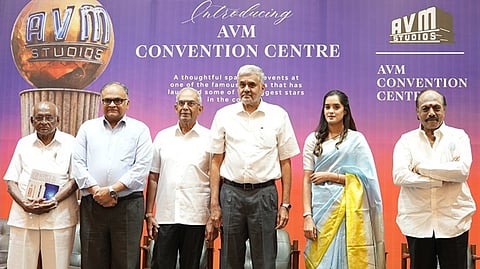 ‘கன்வென்ஷன் சென்டர்’ ஆனது ஏவிஎம்மின் படப்பிடிப்பு தளம்