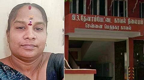 தேனாம்பேட்டை குடிசை மாற்று வாரிய குடியிருப்பு தடுப்புச்சுவர் இடிந்து மூன்றாவது மாடியில் இருந்து தவறி விழுந்த பெண் படுகாயம்