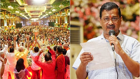 "ராமர் கோயிலில் கொள்ளையடித்தவர்களை தூக்கிலிடும் வரை ஓய மாட்டோம்" - கேஜ்ரிவால்