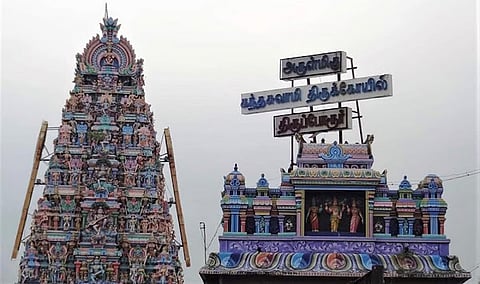 திருப்போரூர் கந்தசுவாமி கோயிலில் பாலாலயம் நிகழ்ச்சி