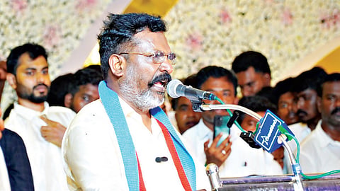 “விசிகவை எந்த சக்தியாலும் உரசி பார்க்க முடியாது” - திமுகவை சாடிய திருமாவளவன்