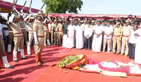 எழுத்தாளர் பூமணி&nbsp;உடல்  அடக்கம்