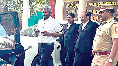 சகோதரர் குடும்பத்தை தாக்கிய வழக்கு: சமரச தீர்வு மையத்தில் அமைச்சர் மரிய வில்சன் ஆஜர்