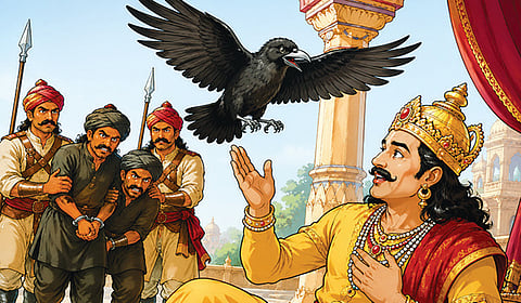 காகமும் மன்னரும் | கதை