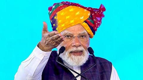 “எரிபொருள் விநியோக நெருக்கடியிலும் இந்திய வளர்ச்சி தடைபடவில்லை” - பிரதமர் மோடி பெருமிதம்