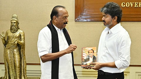 வைகோவின் நூல் வெளியீட்டு விழாவில் பங்கேற்க முதல்வர் விஜய் ஆக.4 டெல்லி பயணம்