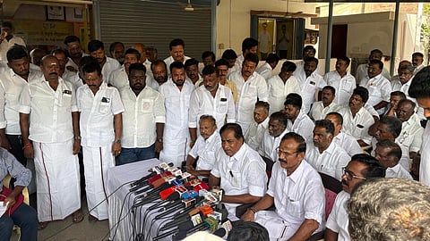 “அமைச்சர் நிர்மல் குமார் தனது துறை ஊழல் முறைகேடுகளை மறைக்க என் மீது பழி சுமத்துகிறார்” - பி.மூர்த்தி