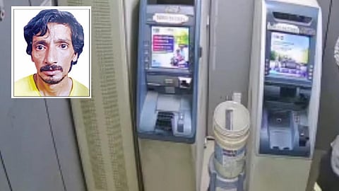 சென்னை: ஏடிஎம் இயந்திரத்தை உடைத்து கொள்ளையில் ஈடுபட முயன்றவர் கைது