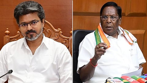 “விஜய் ஆட்சியில் படிப்படியாக ஊழல் குறைக்கப்படுகிறது” - நாராயணசாமி கருத்து