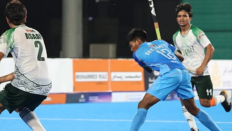 இளையோர் ஹாக்கியில் இந்தியா வெற்றி