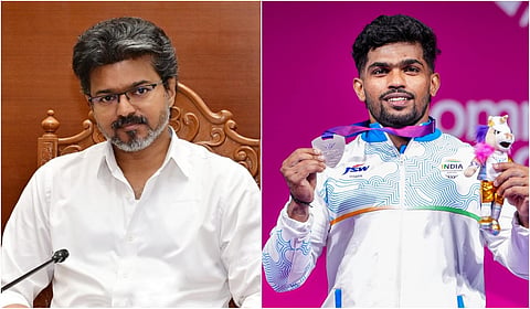 காமன்வெல்த் போட்டியில் வெள்ளி வென்ற ராஜா முத்துப்பாண்டிக்கு முதல்வர் ரூ.30 லட்சம் ஊக்கத்தொகை அறிவிப்பு