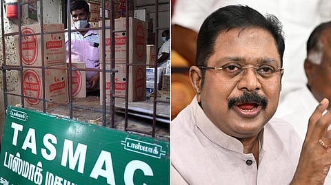 “டாஸ்மாக் மதுபானக் கடைகளை தனியார் மயமாக்கும் முடிவை அரசு கைவிட வேண்டும்”- டிடிவி தினகரன்