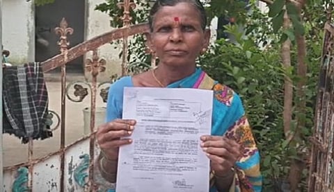 ரூ.2.79 கோடி வரி பாக்கி: ஜிஎஸ்டி கடிதத்தால் மூதாட்டி அதிர்ச்சி