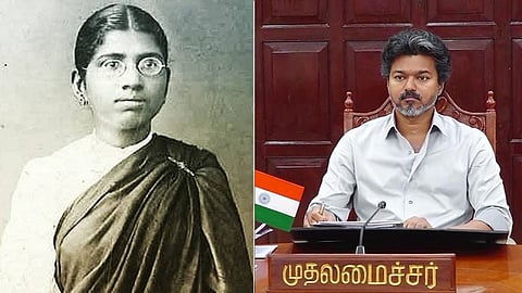 டாக்டர் முத்துலட்சுமி ரெட்டியின் பிறந்த நாள் - முதல்வர் விஜய் புகழ் அஞ்சலி