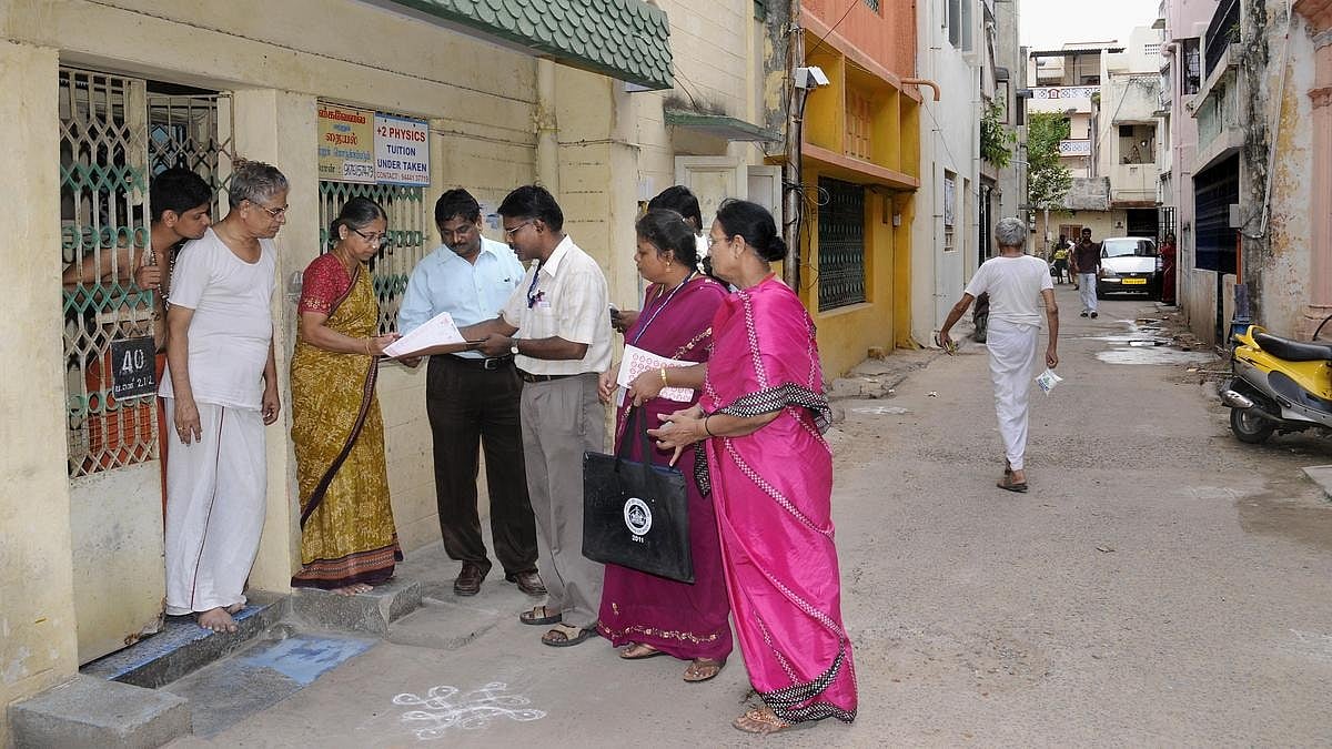 தமிழ்நாடு முழுவதும் மக்கள் தொகை கணக்கெடுப்பு களப்பணி இன்று தொடக்கம்