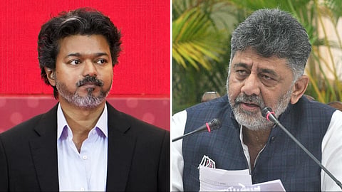 தமிழக முதல்வர் விஜய் பெங்களூரு வர வேண்டாம்: டி.கே.சிவகுமார் வேண்டுகோள் 