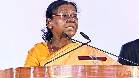 குடியரசுத் தலை​வர் திர​வுபதி முர்மு