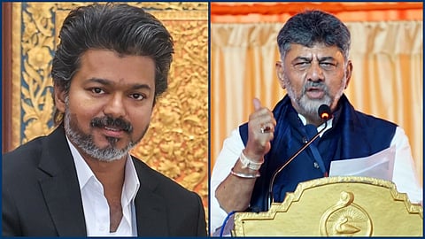 “தமிழக முதல்வர் விஜய் துணிச்சலாக இருக்கிறார்...” - கர்நாடக முதல்வர் டி.கே.சிவகுமார் பாராட்டு