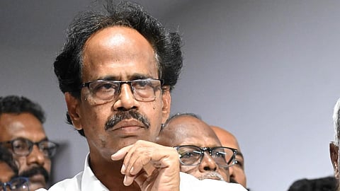 இந்திய கம்யூனிஸ்ட் கட்சியின் மாநில செயலாளர் மு.வீரபாண்டியன்