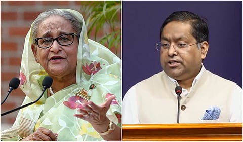 ஹசீனா செய்தியாளர் சந்திப்பு: மத்திய அரசு விளக்கம்