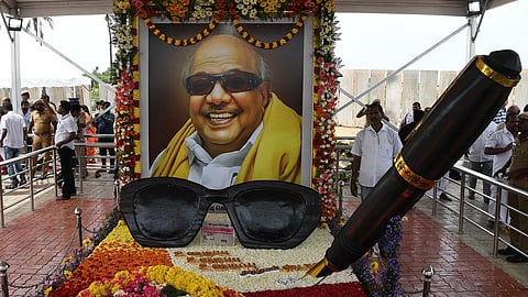 கருணாநிதியின் 8-ம் ஆண்டு நினைவு தினம்: சென்னையில் 7-ம் தேதி திமுக அமைதிப் பேரணி